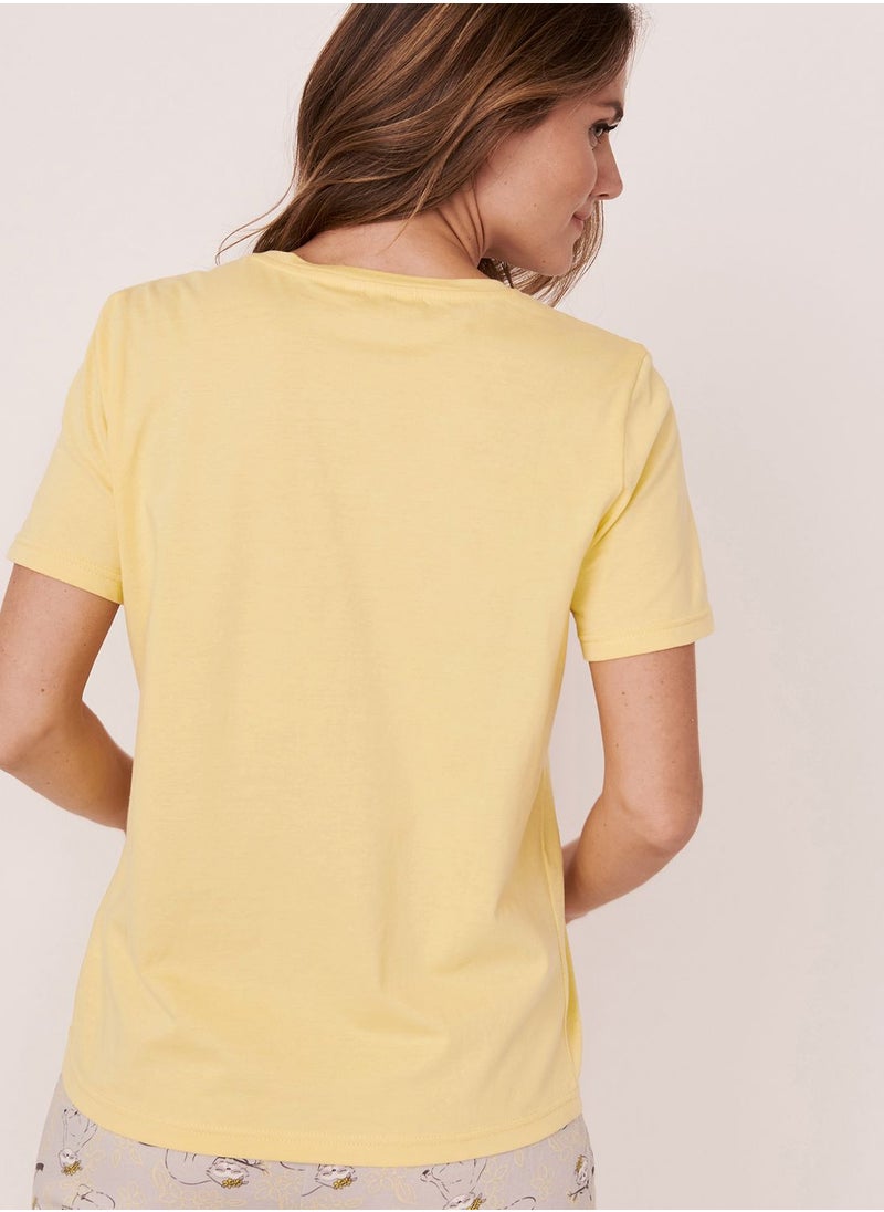 La Vie en Rose - V-neck Pyjama Top - Image 1