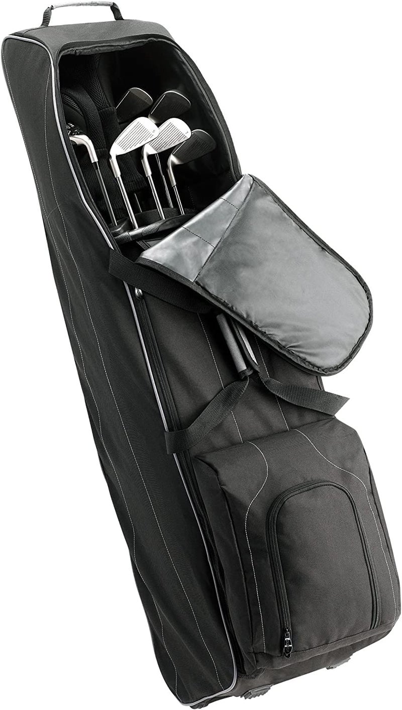 Bag Boy T-460 Golf Travel Cover for Airlines, Lightweight, Internal Compression Strap, Lockable Full Wrap-Around Zipper - Image 2