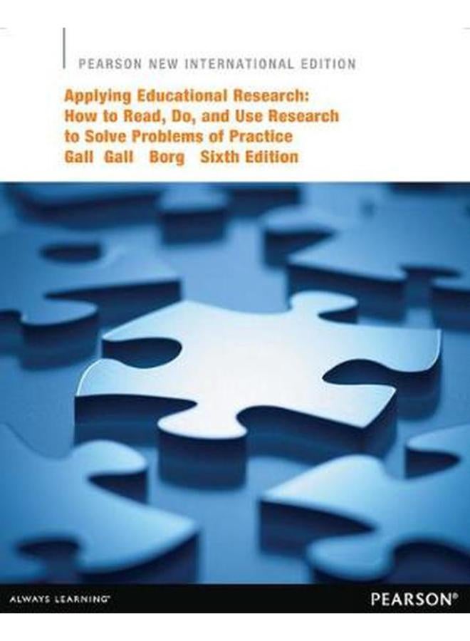 Applying Educational Research PNIE, Plus MyEducationLab without eText: Pearson New International Edition