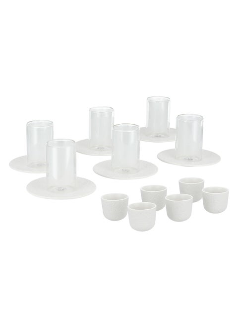 18 Piece Tea And Coffee Set