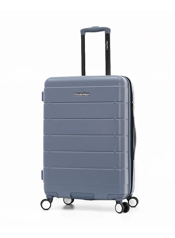 كالفن كلاين طقم حقائب سفر كالفن كلاين ثلاث قطع صلبة بعجلات دوارة وقفل  قابلة للتوسيع للأمتعة للسفر