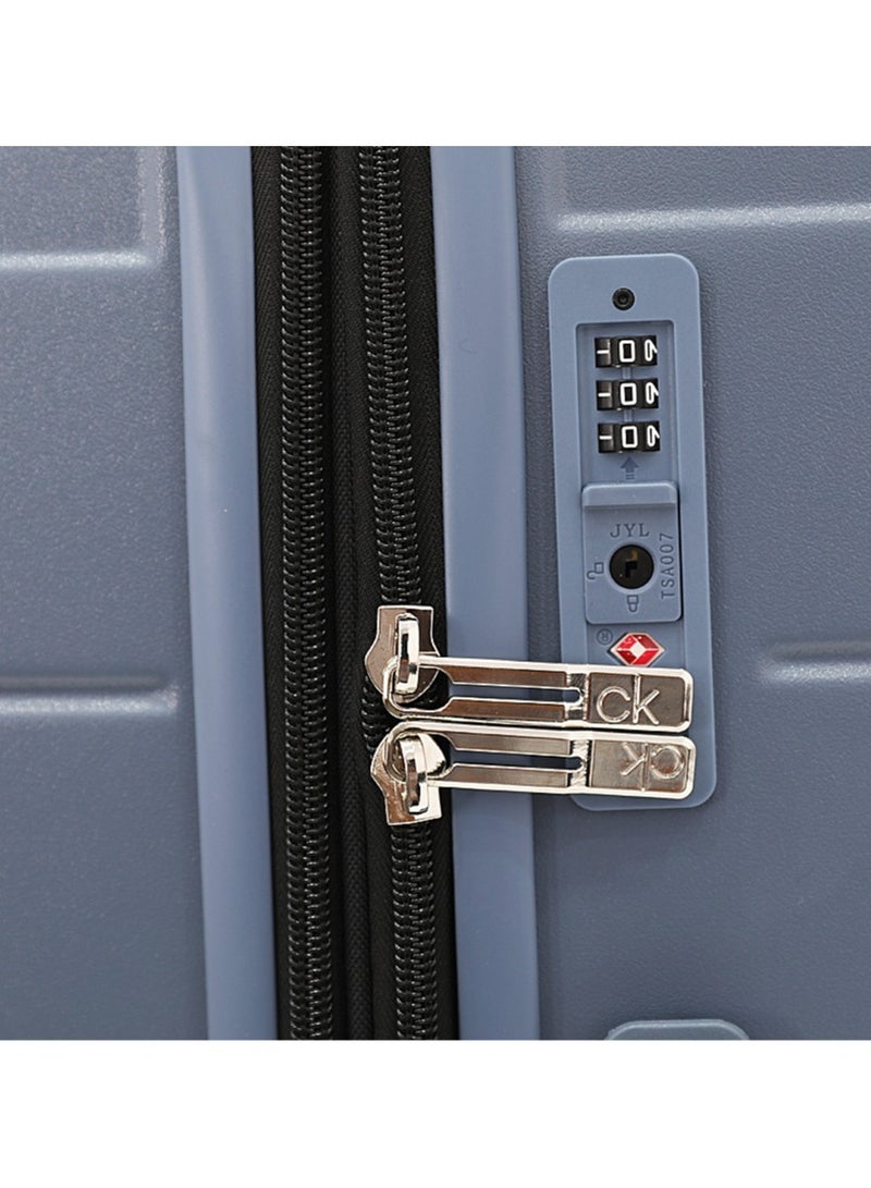 Calvin Klein 3-Piece Hardshell Luggage Set with Spinner Wheels, TSA Lock - Expandable Suitcase Trolley for Travel - Image 5