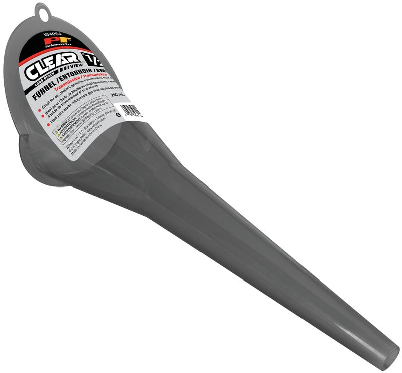 Performance Tool W4054 Clear View Long Reach Funnel 12 Pint MultiPurpose Fluid Handling