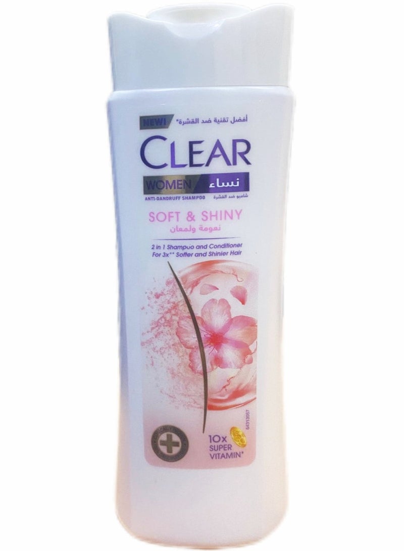 Clear for woman Soft & Shiny shampoo 200 ML - Image 1