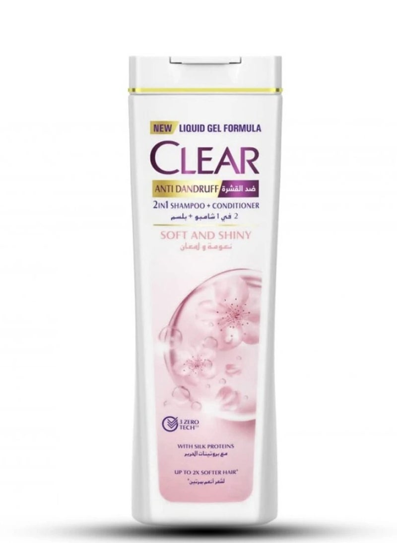 Clear for woman Soft & Shiny shampoo 200 ML - Image 2
