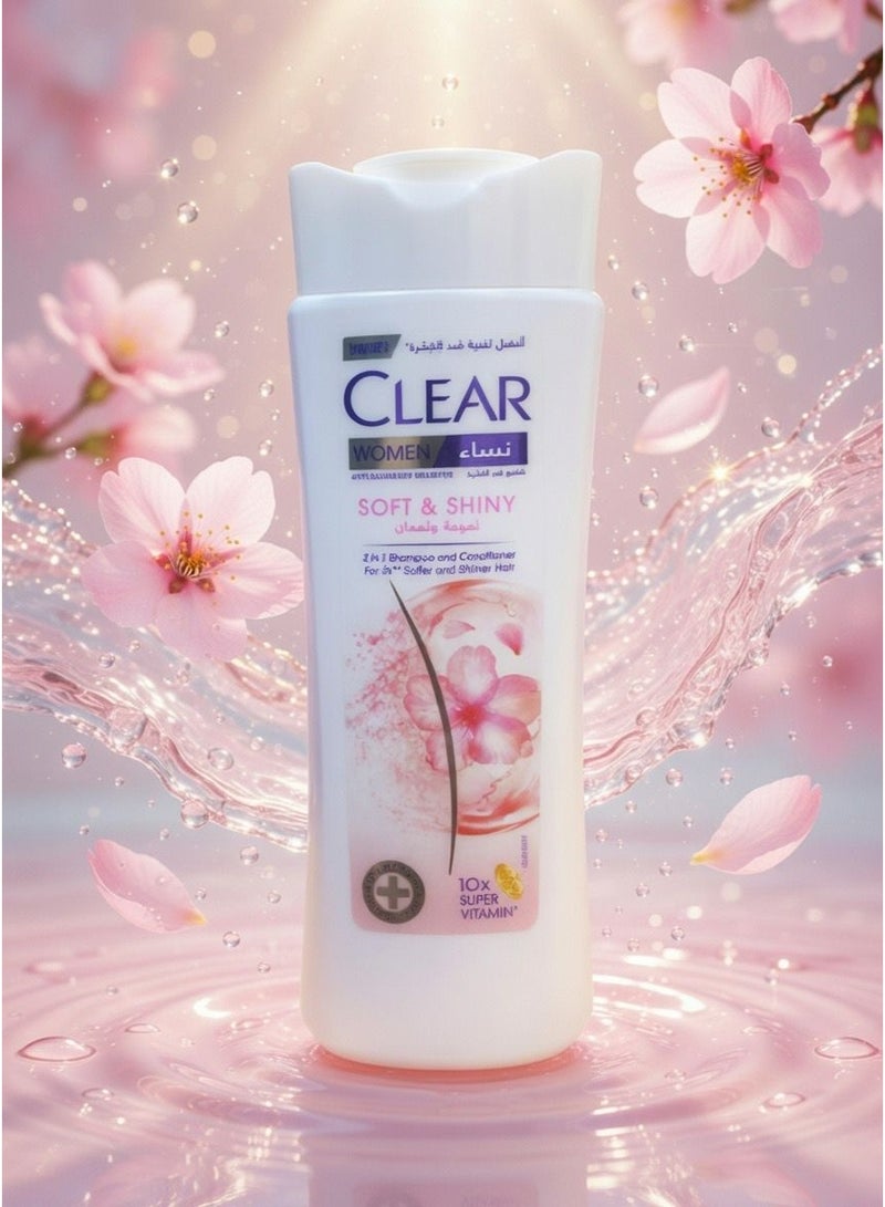 كلير شامبو للمرأة لشعر ناعم و لامع - 200 مل - Image 5