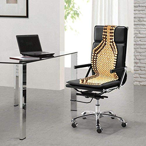 Voila Wooden Bead Seat Cover for Car Acupressure Design Universal Size Single - Image 3