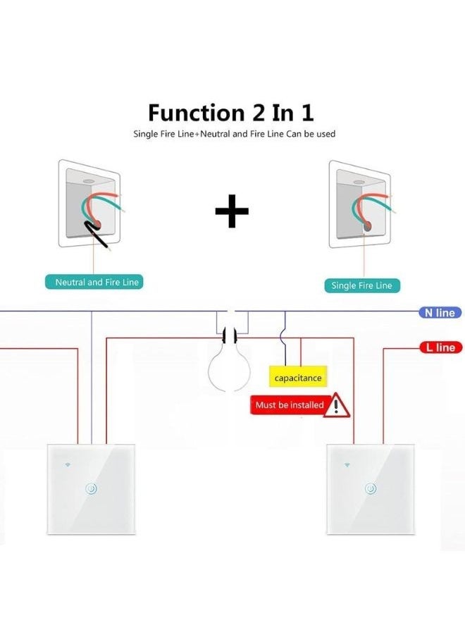 مفتاح إضاءة حائط ذكي WiFi متوافق مع Alexa - pzsku/ZED16EED7581368D62F89Z/45/_/1713025636/efbf7359-e2f6-48f5-af6c-dd85e35a5e11