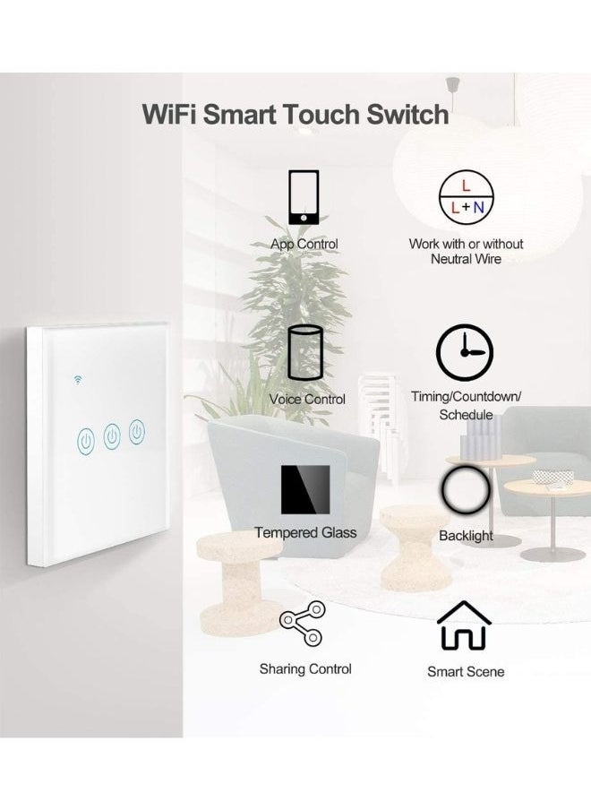 مفتاح إضاءة حائط ذكي WiFi متوافق مع Alexa - pzsku/ZED16EED7581368D62F89Z/45/_/1713025676/485ebf37-7147-4ce1-b473-4ae817a1070a