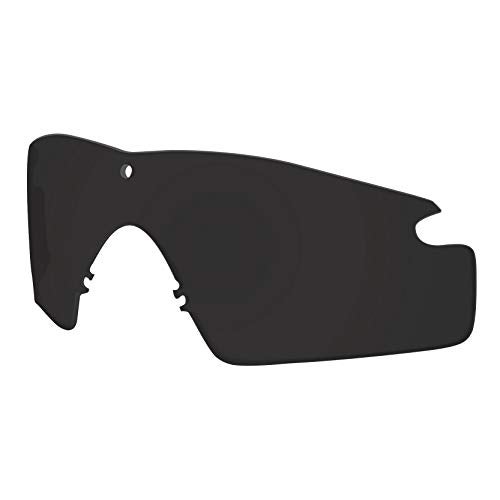 Predrox Dark Black Si Ballistic M Frame 2.0 Lenses & Rubber Kits Replacement for Oakley Sunglass Polarized - Image 2