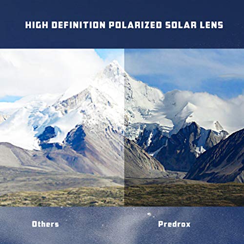 Predrox Dark Black Si Ballistic M Frame 2.0 Lenses & Rubber Kits Replacement for Oakley Sunglass Polarized - Image 5