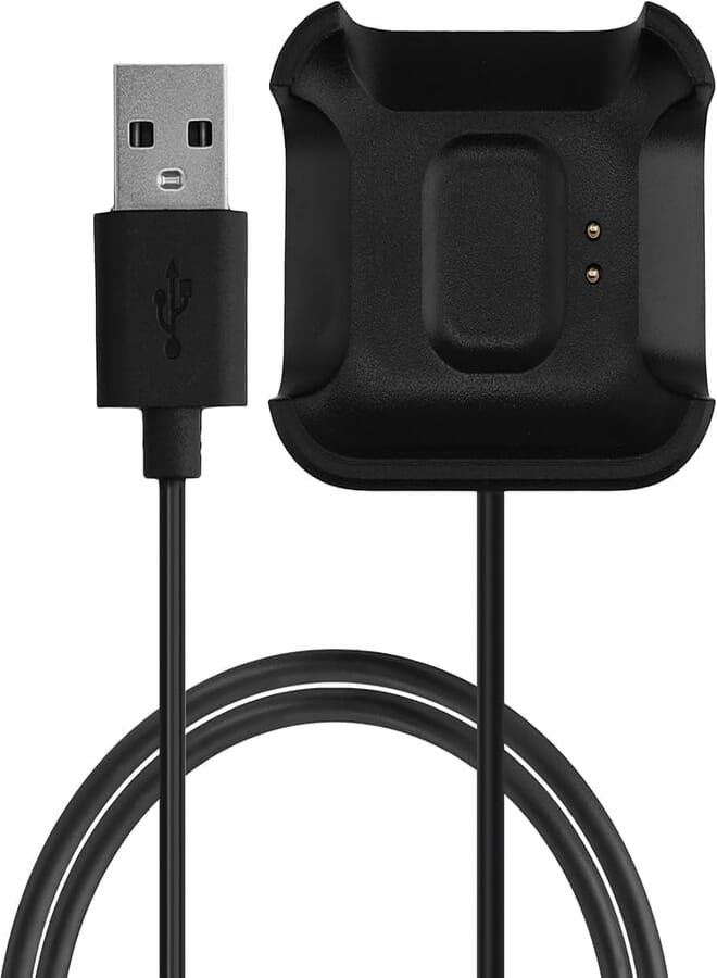 Charger Compatible with Xiaomi Mi Watch Lite/Redmi Watch, Portable Charging Dock with USB Cable Cord 1M, Black