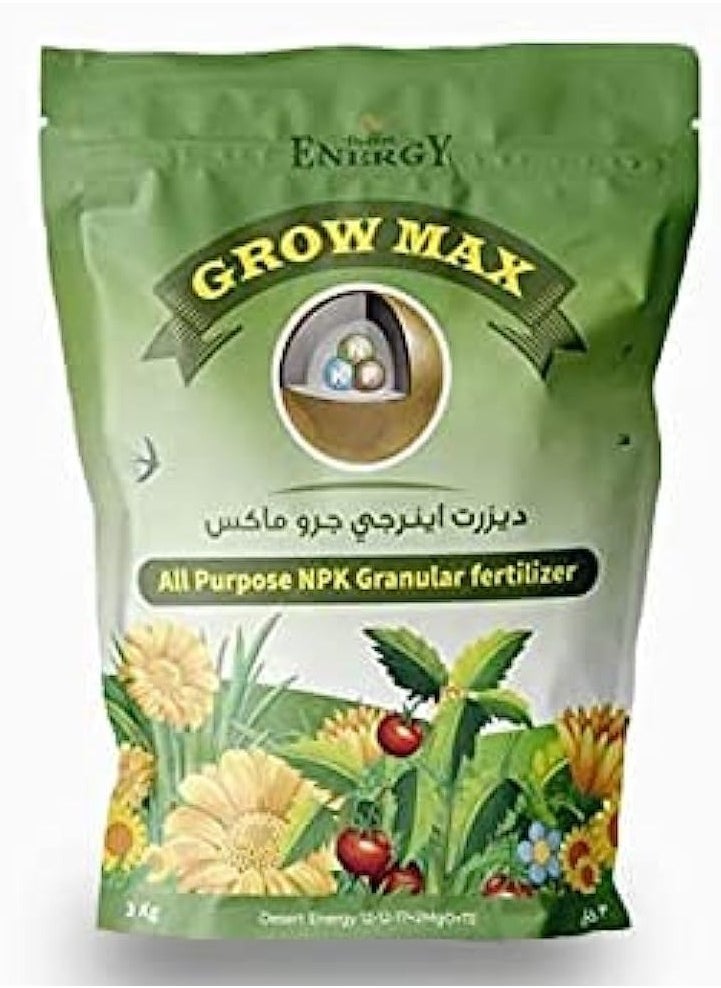DESERT ENERGY Grow Max NPK Granular Fertilizer for Indoor/Outdoor Plants 5Kg  - Image 2