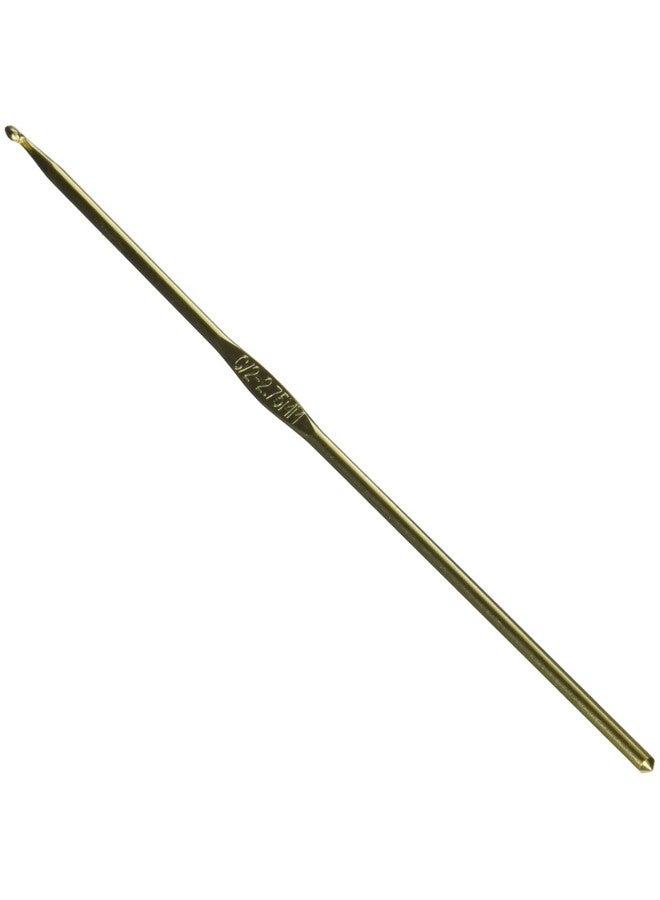 Boye Wright Products Boye Boye 6218C Metal Crochet Hook Size C 6" L - Image 1