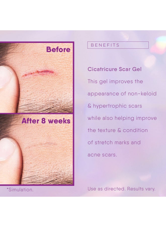 CICATRICURE Cicatricure Face & Body Scar Gel, Scar Treatment for Old & New Scars, Stretch Marks, Surgery, Injuries, Burns and Acne Scar Treatment, 1 Ounce - Image 5