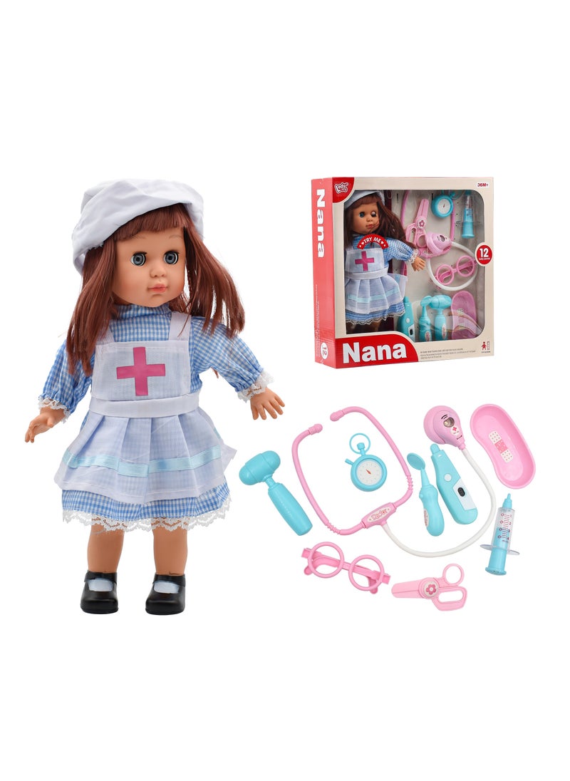 Nana Doctor Nana - 36 Cm Tall With Multiple Accessories  - Image 1