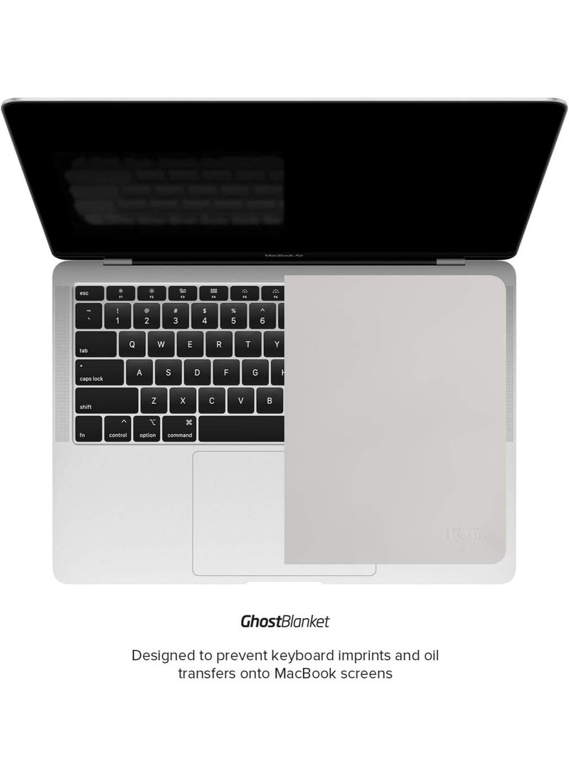 2 Pack Keyboard Protector Cloth for MacBook, Keyboard Dust Cloth, Laptop Screen Keyboard Imprint Protection Microfiber Liner and Cleaning Cloth, Compatible with MacBook Pro 14"" and 16"" (2)