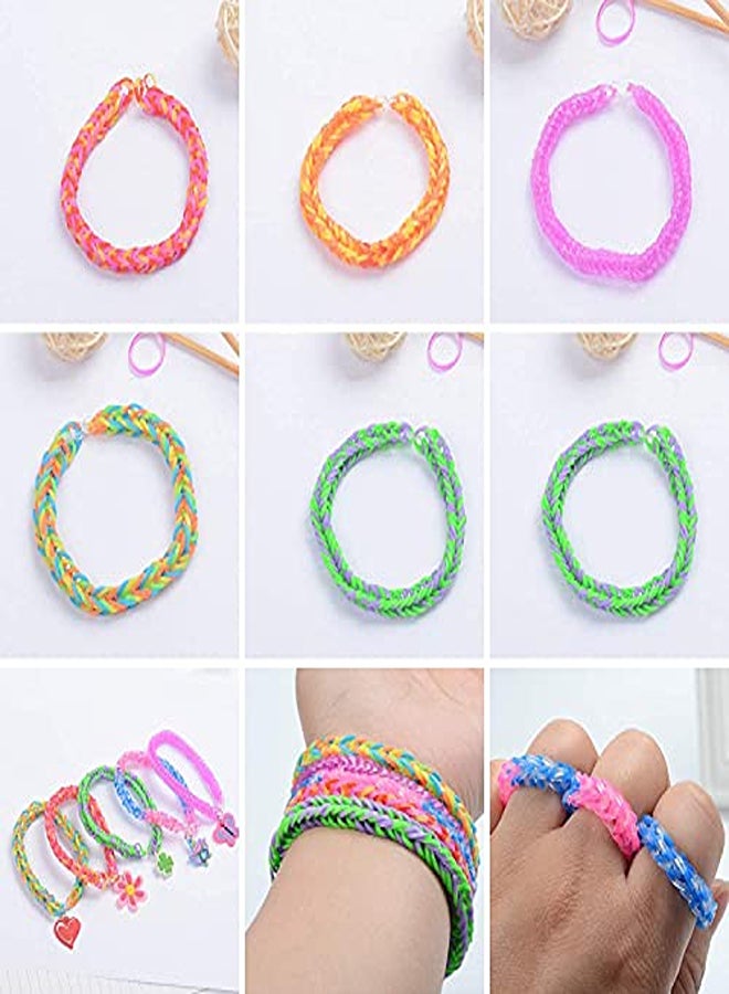 2500+ Loom Bands Set – DIY Bracelet Making Kit for Kids  - Image 1