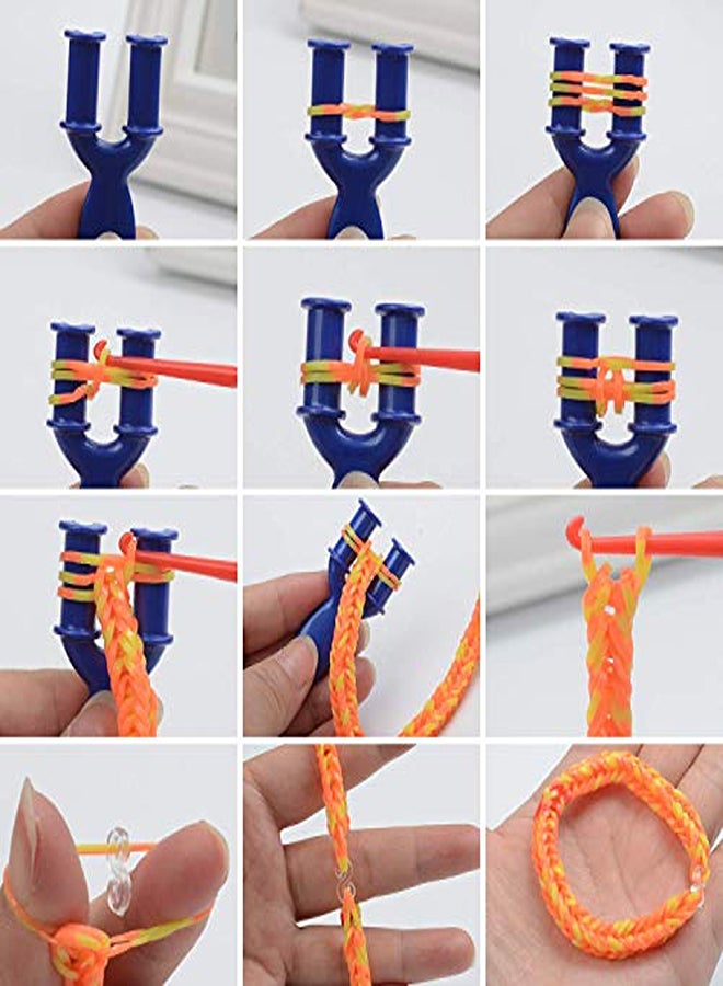 2500+ Loom Bands Set – DIY Bracelet Making Kit for Kids  - Image 2