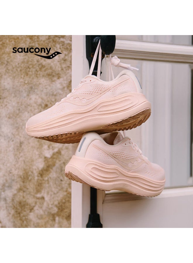 Saucony Phoenix Inferno 5 Cushioning Rebound Comfortable Running Shoes Light Pink Size 38.5 - Image 2