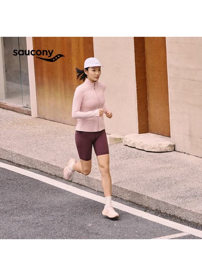 Saucony Phoenix Inferno 5 Cushioning Rebound Comfortable Running Shoes Light Pink Size 38.5 - Image 1