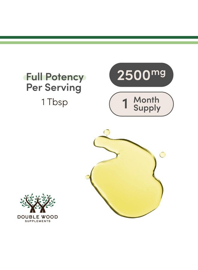 Double Wood Supplements Liquid Collagen - 2500mg of Hydrolyzed Bovine Collagen (Type 1, 3 and Grassfed) - 32 Servings - for Women and Men - 30 mcg of Biotin - Sugar Free Pear Flavor - Image 3