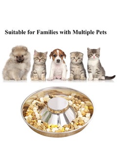 KASTWAVE Stainless Steel Pet Bowl, Stainless Steel Hanging Pet Bowls for Dogs and Cats Cage, Kennel, and Crate Feeder Dish for Food and Water  - Image 4