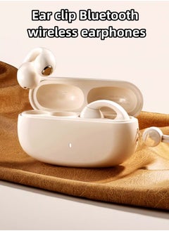 Generic Wireless Bluetooth Earphones With Ultra Long Battery Life, Air Bone Conduction, Sports Ear Clip, Built-in Noise Reduction Technology Advanced Version: 52H Ultra Long Battery Life  - Image 2