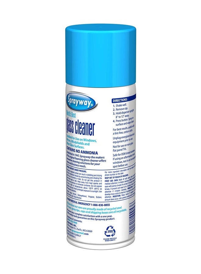 Sprayway Ammonia-Free Glass Cleaner, Foaming Action - Streakless Shine, 15 Ounce (Pack of 1)  - Image 2