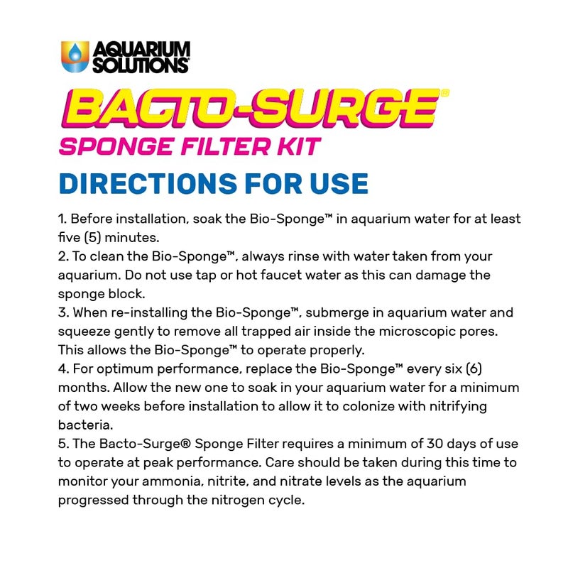 Hikari Bacto-Surge Foam Filter, XL (125 Gallon) - Image 3
