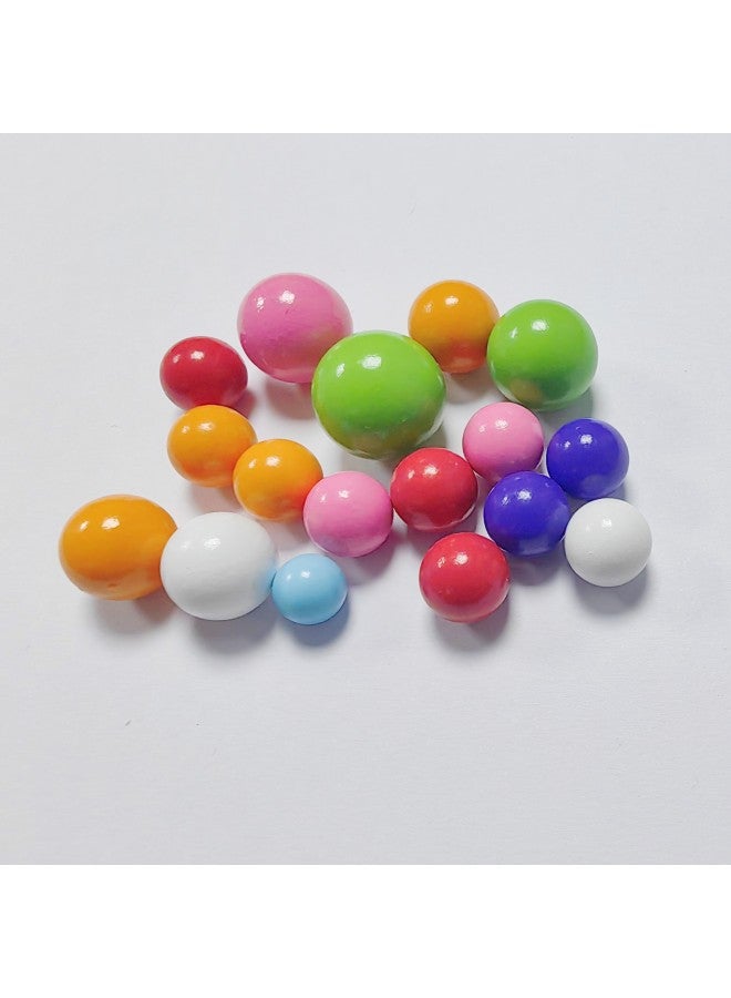 Paint Color Solid Stainless Steel Beads Iron Beads Toy Maze Colorful Steel Beads Specifications 4mm-16mm-Specifications:7mm Mixed Color Iron Beads - Image 4