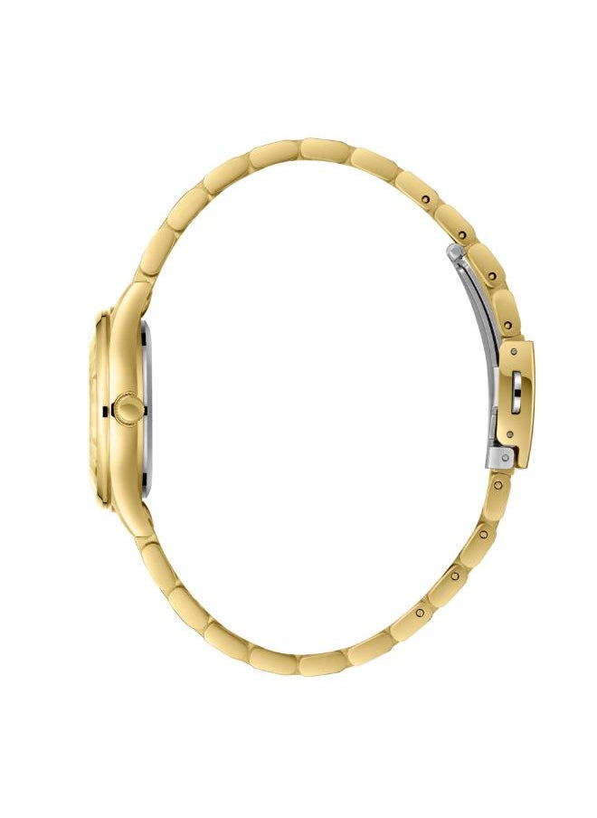 Lee Cooper Women's Analog Display Watch With Gold Metal Strap - LC08157.120  - Image 3