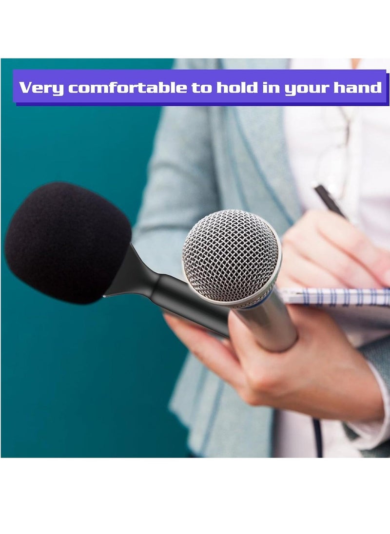 ELTRAZONE Universal Interview Handheld Adapter – Stand Holder Wireless Lavalier Microphone Mount for Wireless GO I/II, Rode Wireless Me/Pro, DJI Mic 1/2, Universal Handheld Mount for Interviews, Podcasts, and Content Creation - Image 3