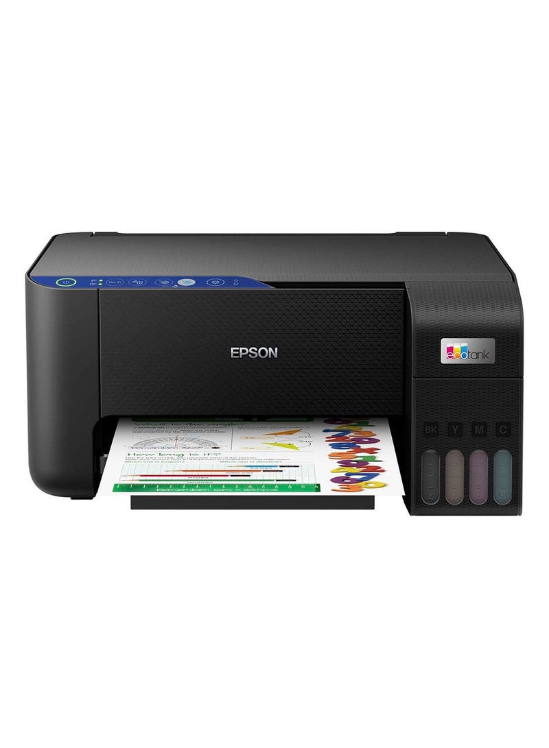 إبسون Ecotank L3251 Home Ink Tank Printer, A4 Color 3-in-1 Printer with Wi-Fi + A4 Paper - Image 2