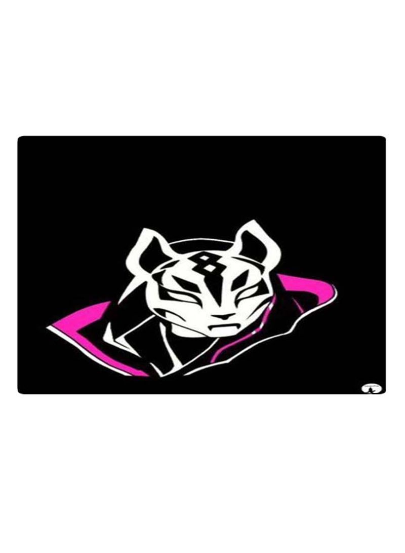 RKN Printed Anti-Slip Gaming Mouse Pad Black/White/Pink