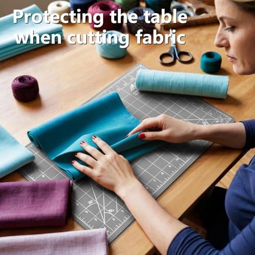 ArtAt Self Healing Cutting Mat 12x 18 BlackGray EcoCraft Cutting Mat 5Layer Durable AntiBladeWear Material for All Your Crafting Needs - Image 3