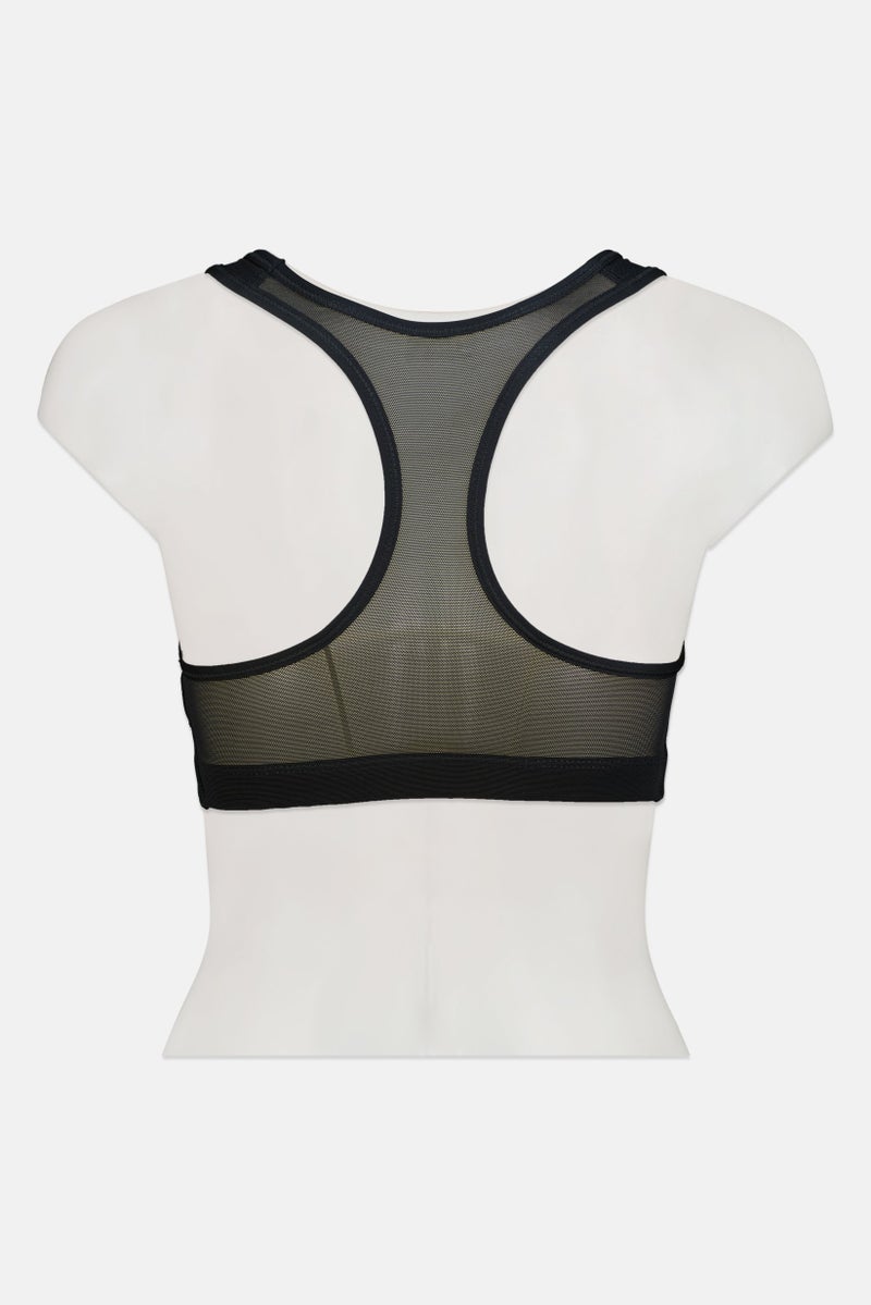 Nike X Air Women Sportswear Fit Padded Training Sports Bra, Black - Image 3