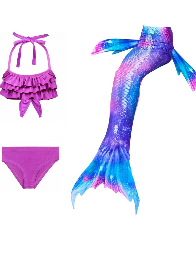 KUYING - Children's Mermaid Swimsuit Bikini - Image 1