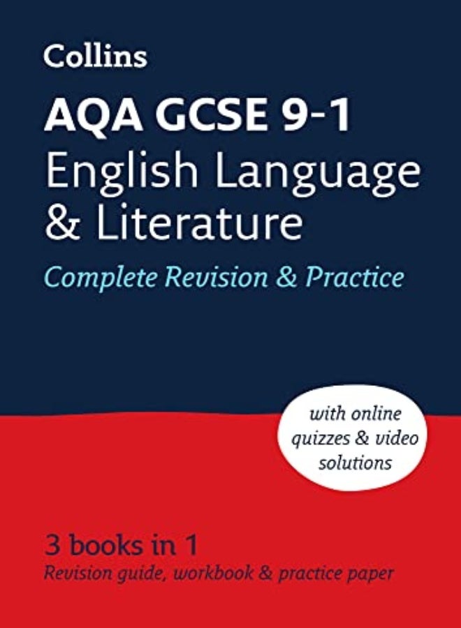 AQA GCSE 9-1 English Language and Literature Complete Revision & Practice : Ideal for the 2025 Exams (Collins Gcse Grade 9-1 Revision) (2ND)