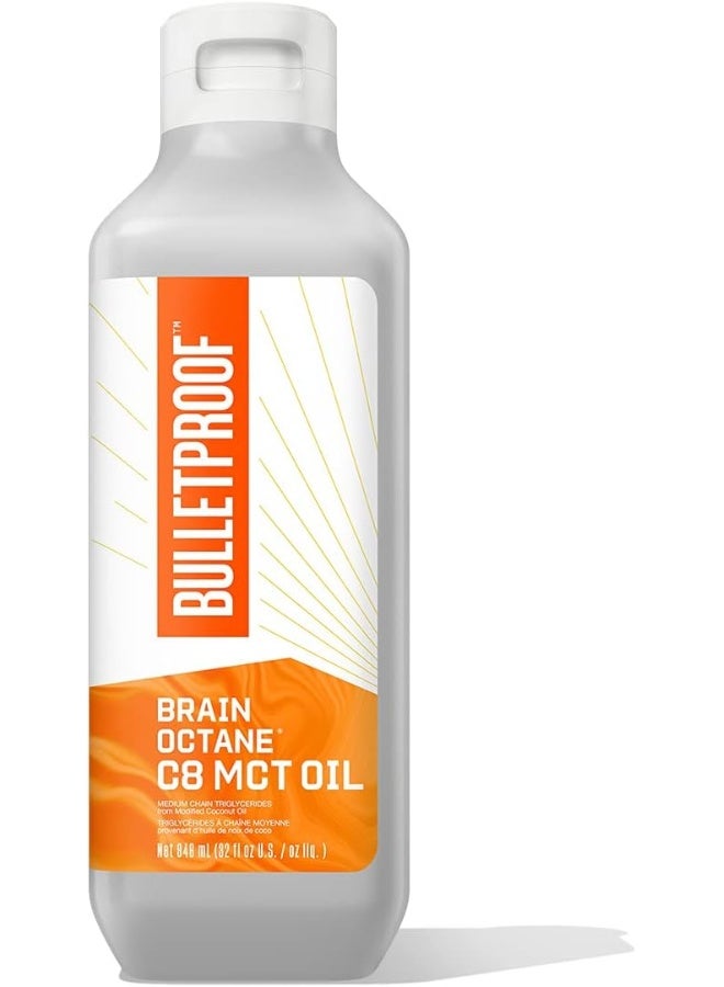 Bulletproof Brain Octane MCT Oil 32 oz, Perfect for Keto and Paleo Diet, 100% Non-GMO Premium C8 Oil - Image 2