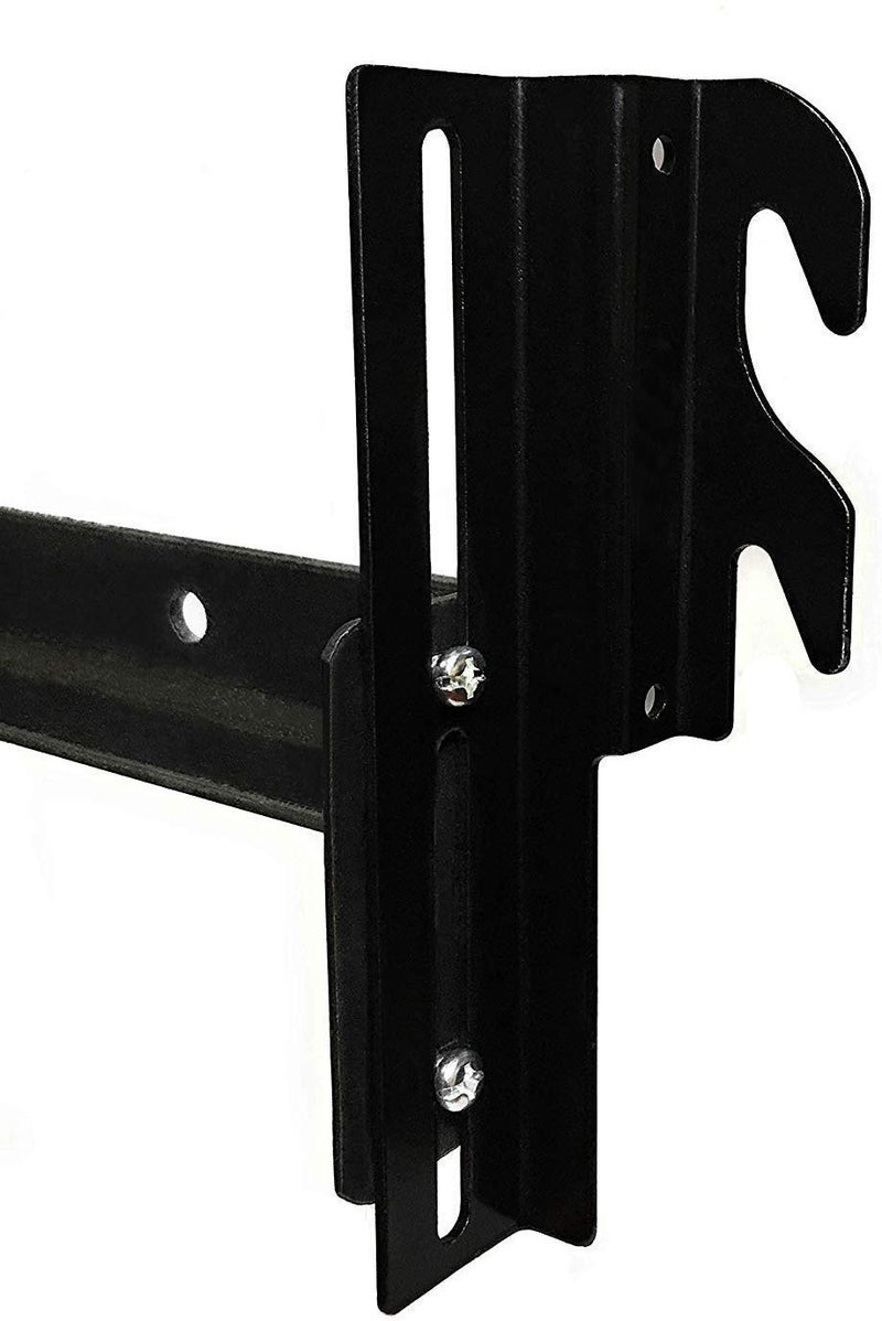 CAFORO 711 BoltOn to HookOn Conversion Bed Frame Brackets Bed Rail Headboard Bracket Bed Hook Adapter Kit Set of 2