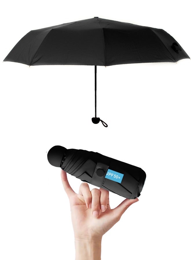 Compact Pocket Umbrella, Lightweight Umbrella With Storage Box, Suitable for Daily Travel  - Image 1