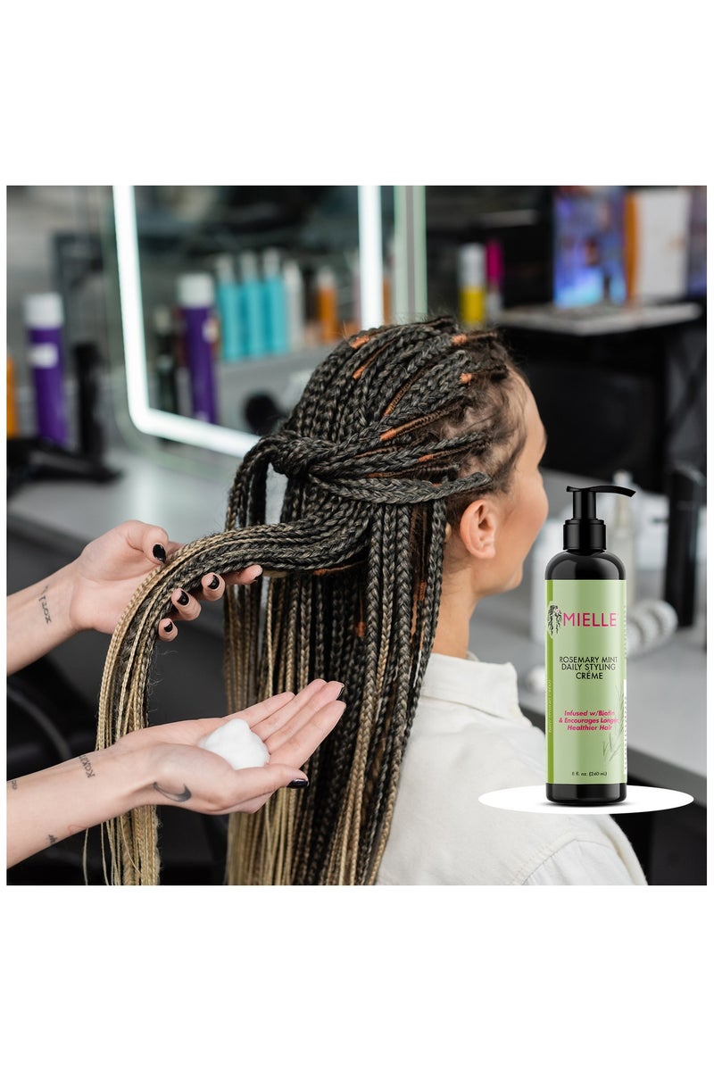 زيت ميلي اكليل الجبل كريم تصفيف يومي  لمعان وتغذيه هيشان اقل مناسب للنساء والرجال  اصلي 240مل - Image 3