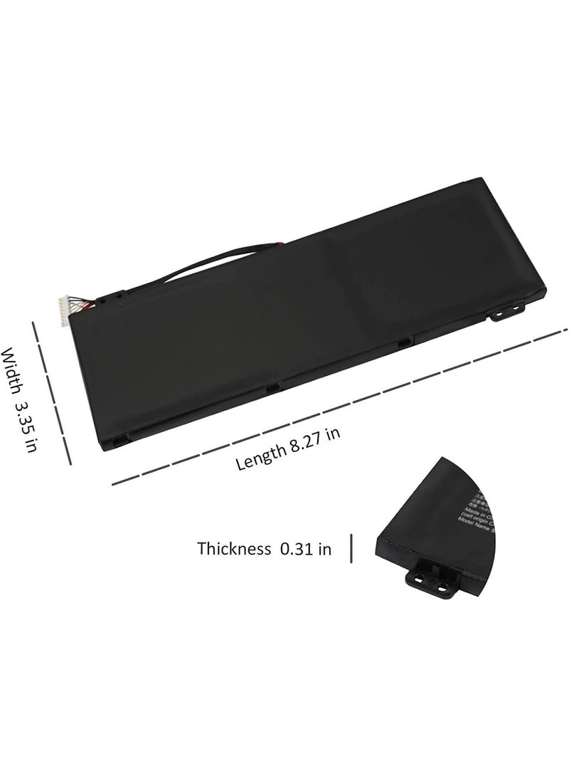 Replacement Laptop Battery Compatible with Acer Nitro 5, Nitro 7, Aspire 7, Predator Helios 300 (AP18E8M, AP18E7M) - Image 2