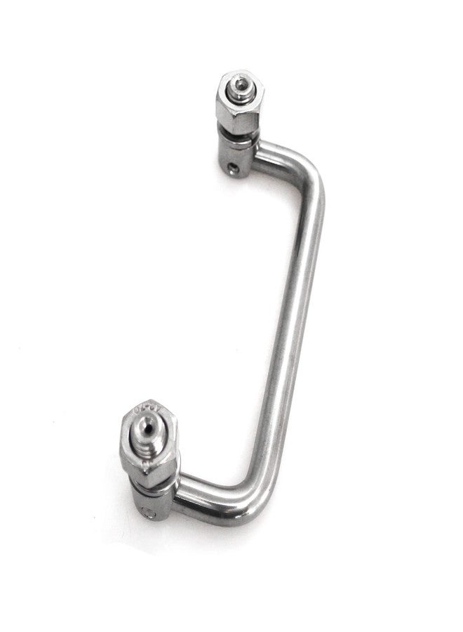 heyous Pull Handle Stainless Steel Folding Pull Handle U-Shape Folding Toolbox Suitcases Equipment Distribution Box Cabinet Knob Hardware - Image 2