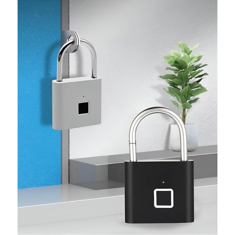 TUCHWARE XS 3600 PD Smart Fingerprint Padlock by Tuchware Advanced Biometric Security for Your Valuables  - Image 1
