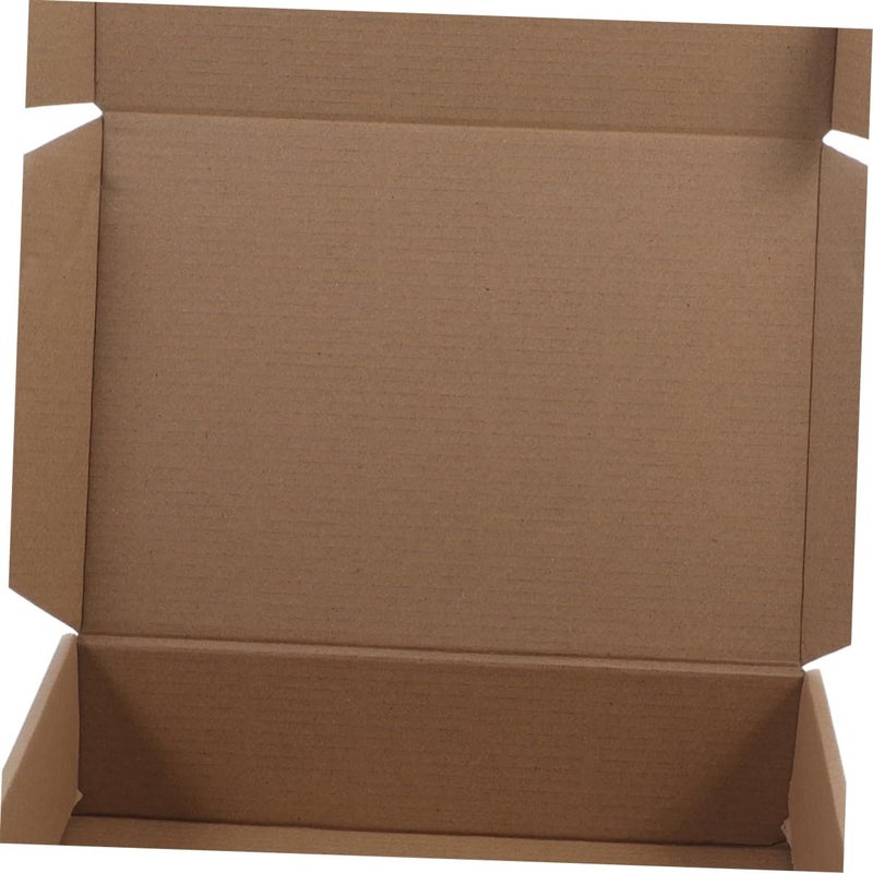 Heavy Duty Moving Boxes 10 Pack Kraft Corrugated Storage Shipping Supplies - Image 4