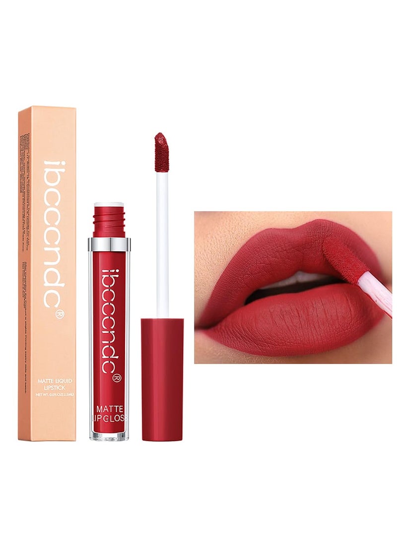 MYUANGO - MYUANGO Matte Liquid Lipstick, Ultra-Intense Pigmented Creamy Formula, Long Lasting, Lightweight, Transfer & Water Resistant Lipstick (05) - Image 1