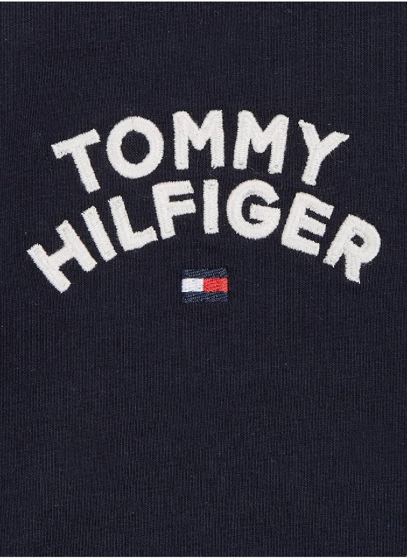 TOMMY HILFIGER Baby's Set Sweatshirt and Sweatpants - Cotton, Blue  - Image 3