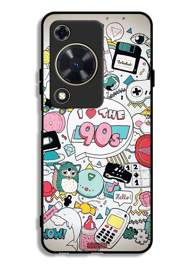 Tolwak Huawei Nova Y63 Protective Case Cover I Love The 90s